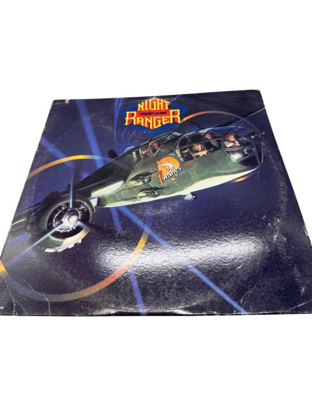 Night Ranger 7 Wishes Vinyl Record 1985 MCA Records Album Classic Rock LP READ